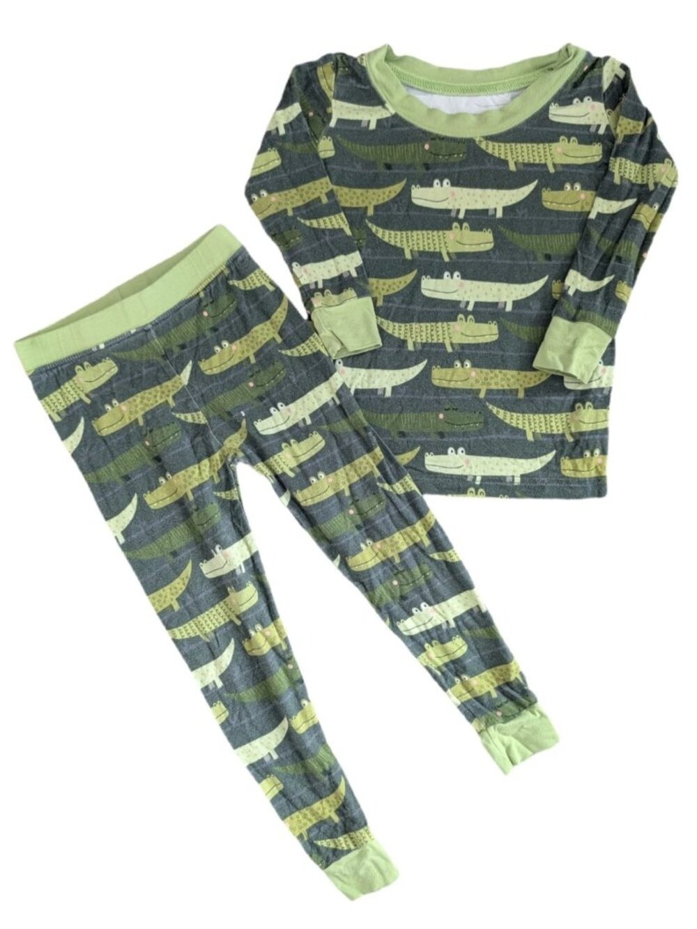 Little Sleepies Green Croc PJS‎ 12-18m